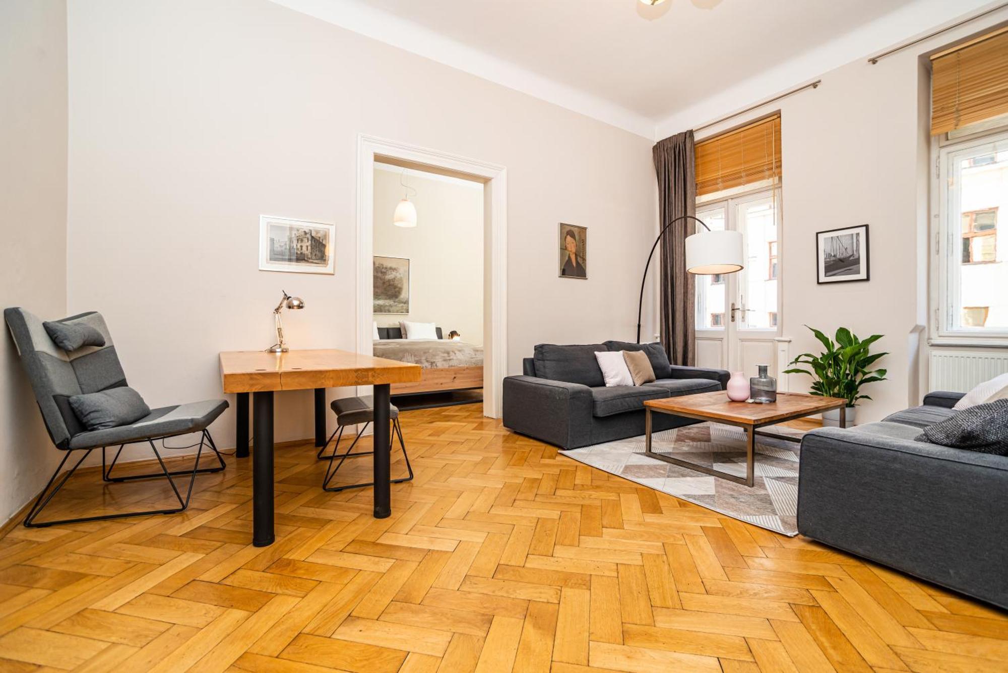 Large And Modern Apartment In The Heart Of Prag Exteriör bild